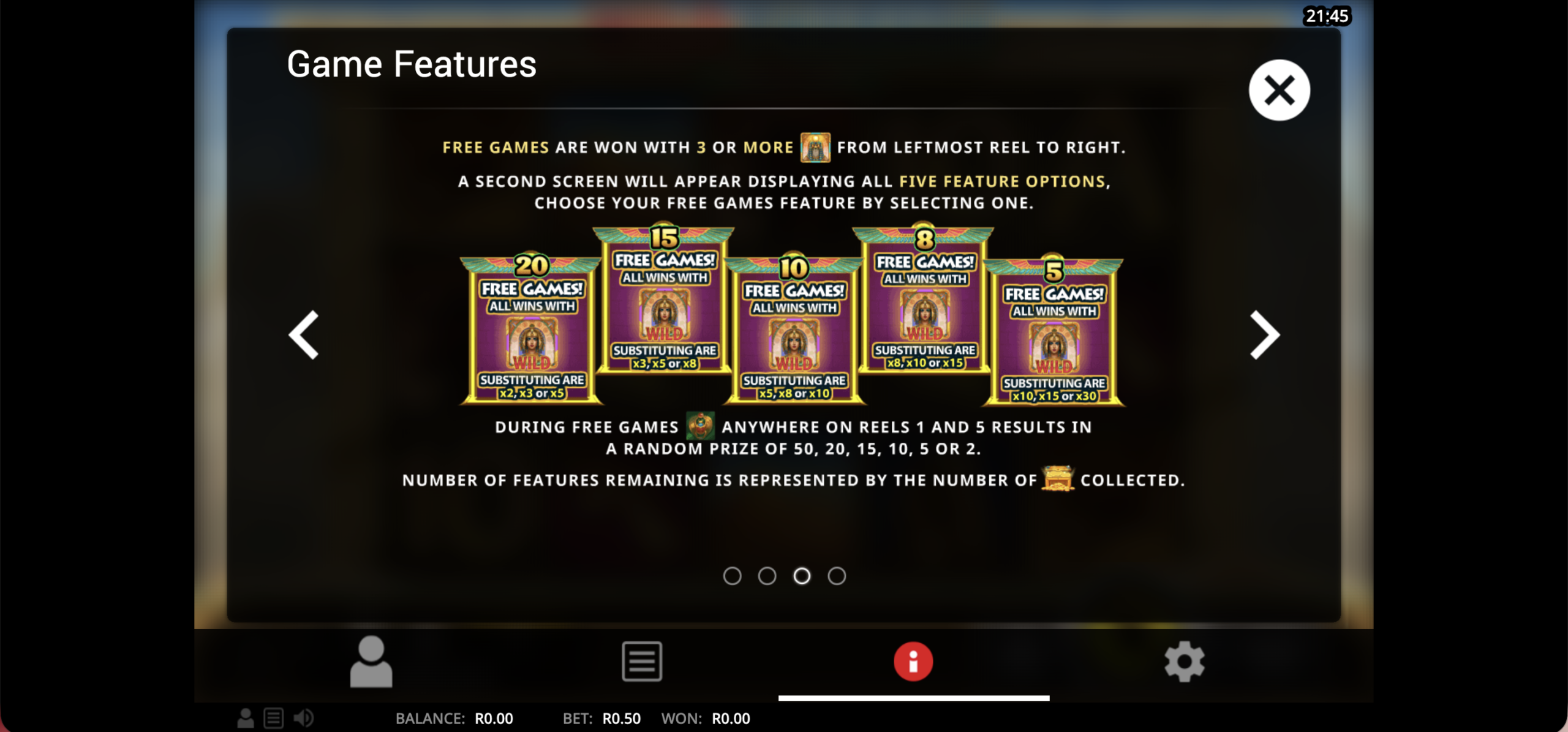 Wild Pharaoh screenshot 2026 07 28 at 21.45.11